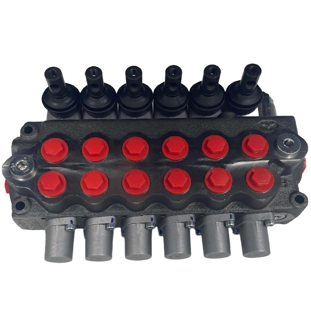 Walvoil SD5 / 6-P (KG3-160) / 18L / 18L / 18L / 18L / 18L / 18L / AET Руководство 6 катушек моноблок направленный клапан 45L / мин 315bar секционный гидравлический клапан