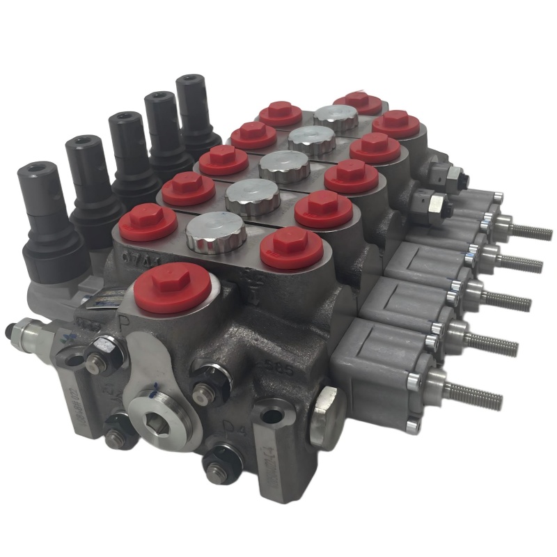 Секционный гидрораспределитель Hydrocontrol HC-D4/5-IL009(160)AG04 W002AH001F013A-TJ AG05 для гидравлических систем мобильной техники